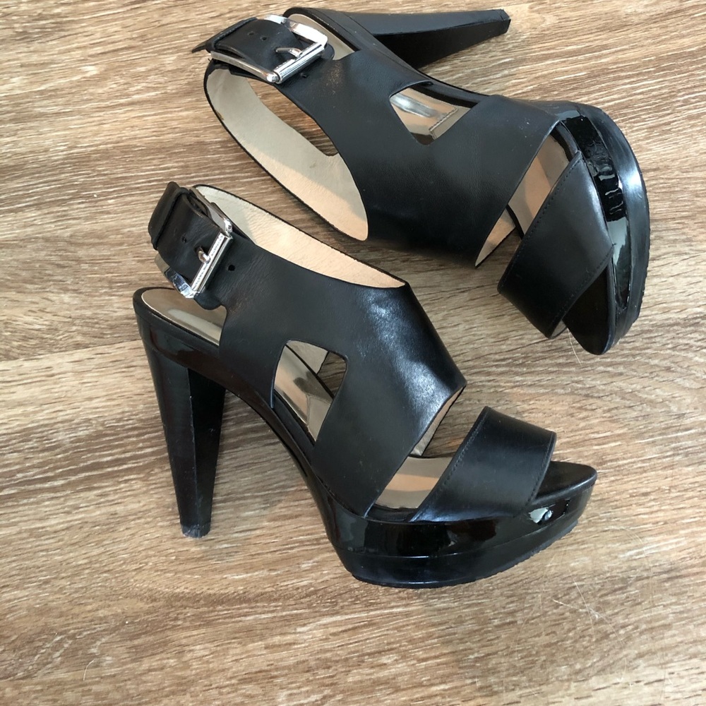 Michael kors black heels